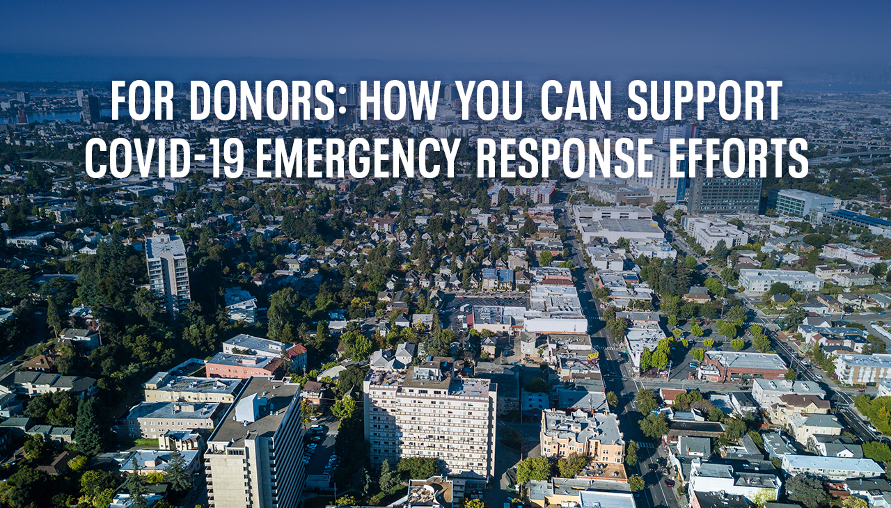 For Donors: San Francisco Foundation Response to COVID-19