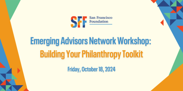 Emerging Advisors Network Workshop: Building your philanthropy toolkit