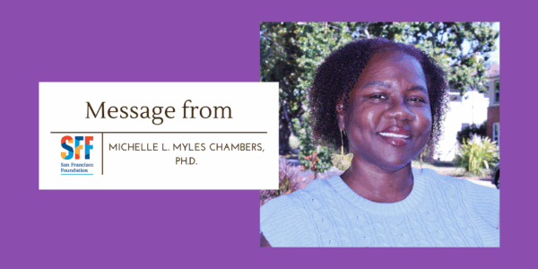 Message from Michelle Myles Chambers