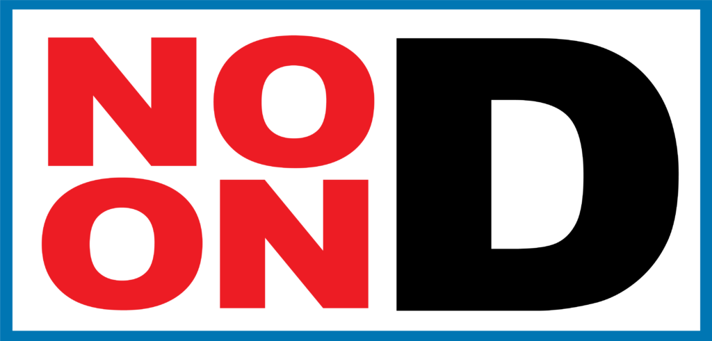 no on ca prop d